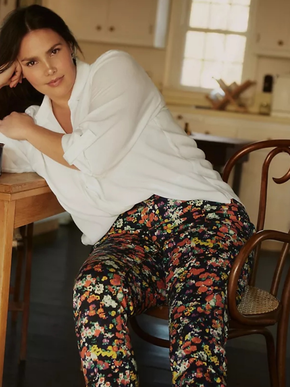 cloth & stone White Relaxed Button-Down Shirt